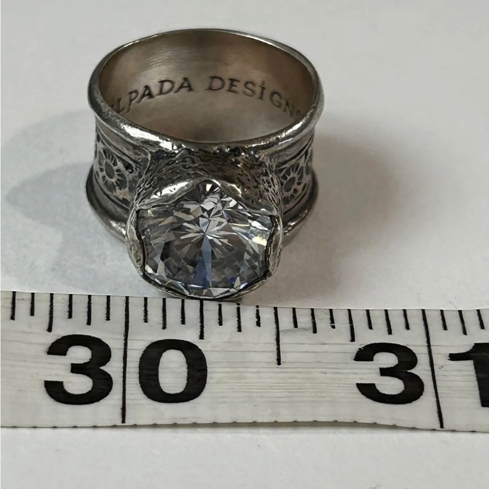 SILPADA designs Queen For A Day, Size 7.5, 925 CZ Sterling Silver Ring - Picture 8 of 8